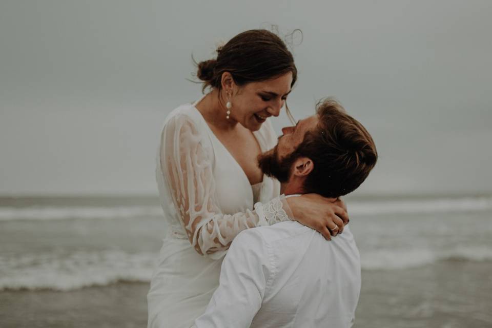 Trash the dress - Cote d'opale