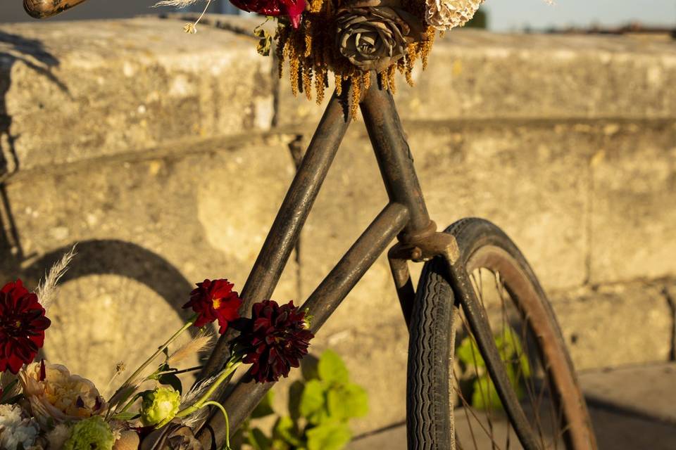 Décoration sur vélo