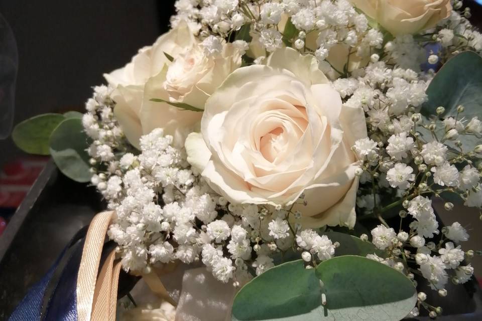 Bouquet de mariée romantique