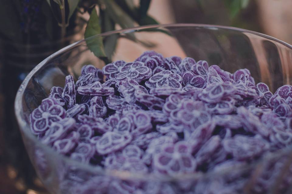 Bonbons violette