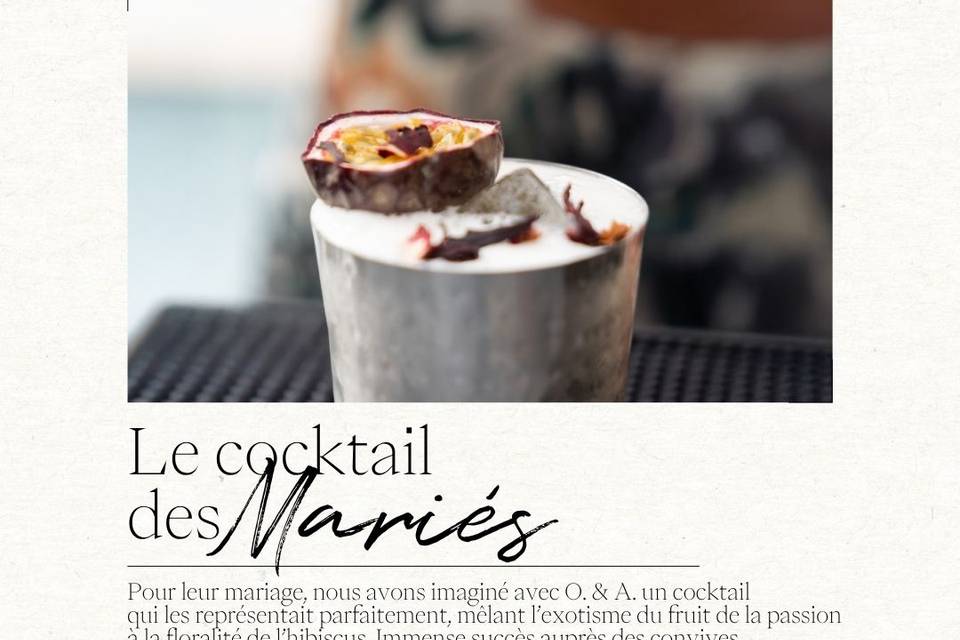 Cocktail des mariés