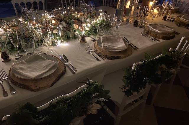 Table mariage d'Hiver
