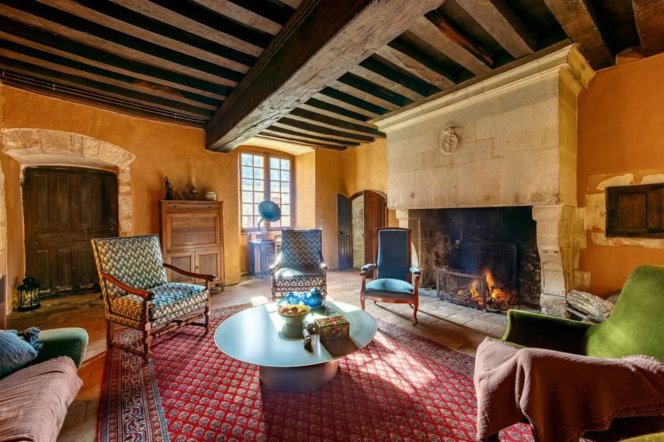 Petit salon - château