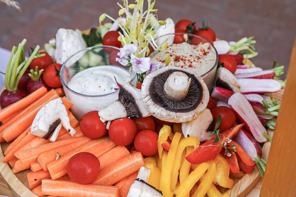 Assiette croquante