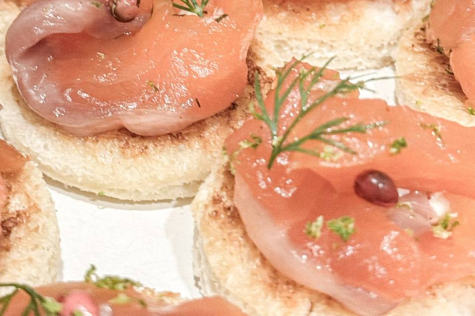 Gravlax truite Pyrénées citron