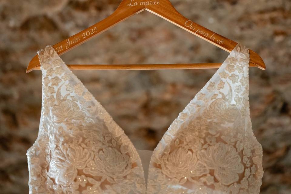 Robe de la mariée
