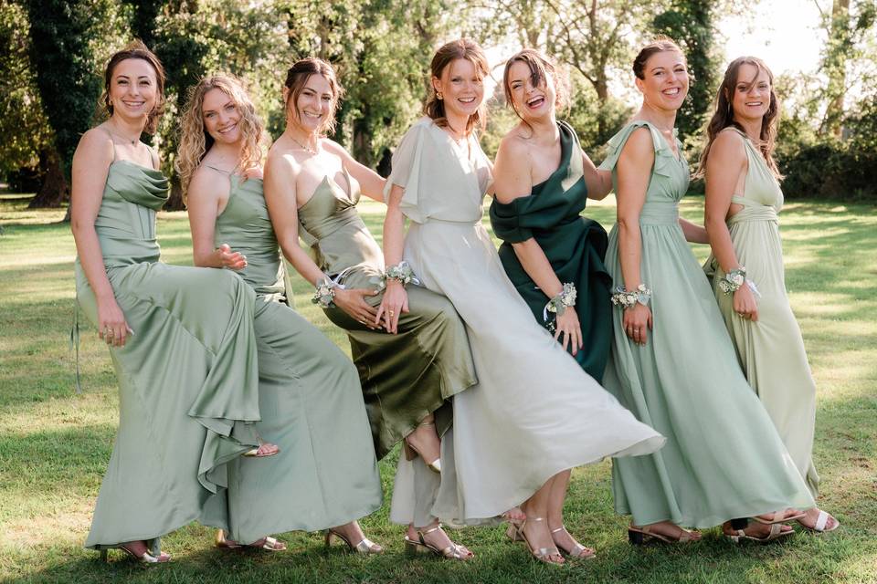 Les demoiselles d'honneur