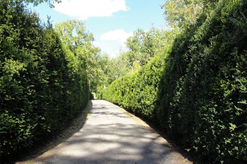 Entrée principale du château