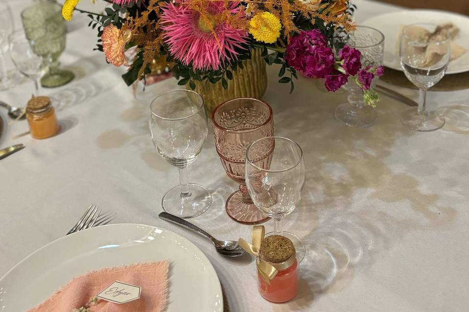 Mariage coloré