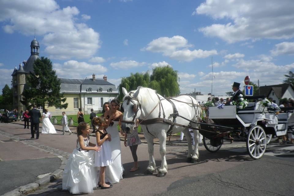 Arrivée au donjon