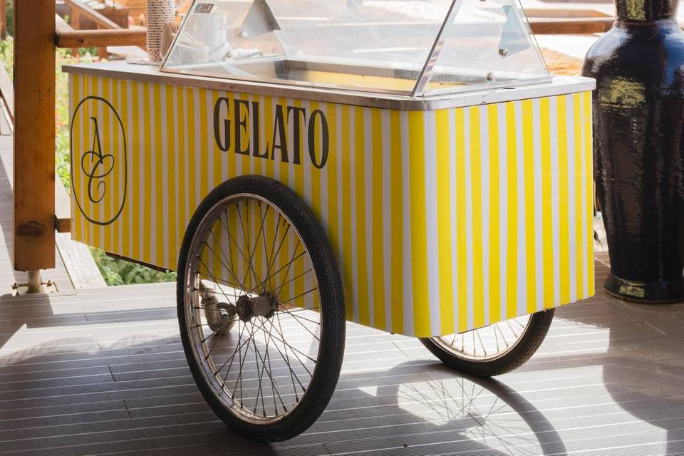 Chariot à glace