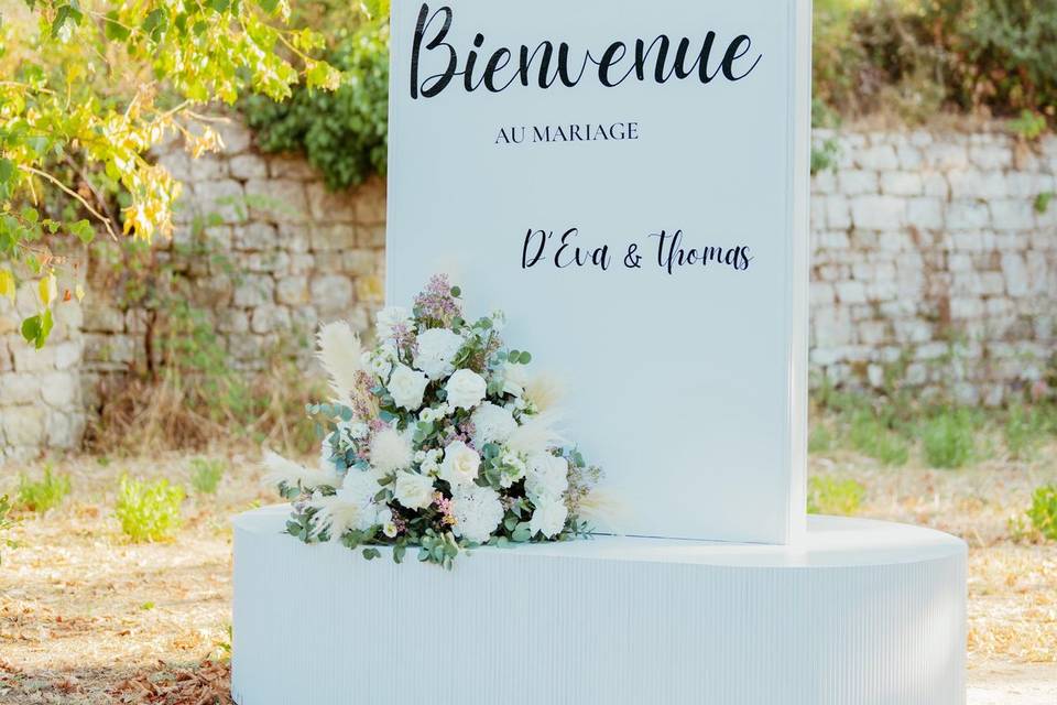 Panneau de Bienvenue