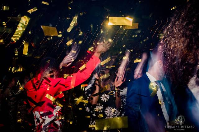 L'option confettis est offerte