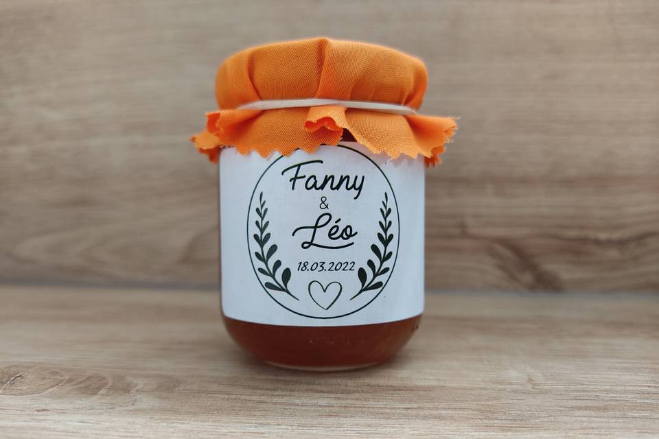 Confiture de pêches 250 g