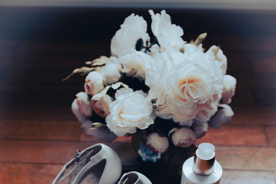 Préparatifs de la mariée