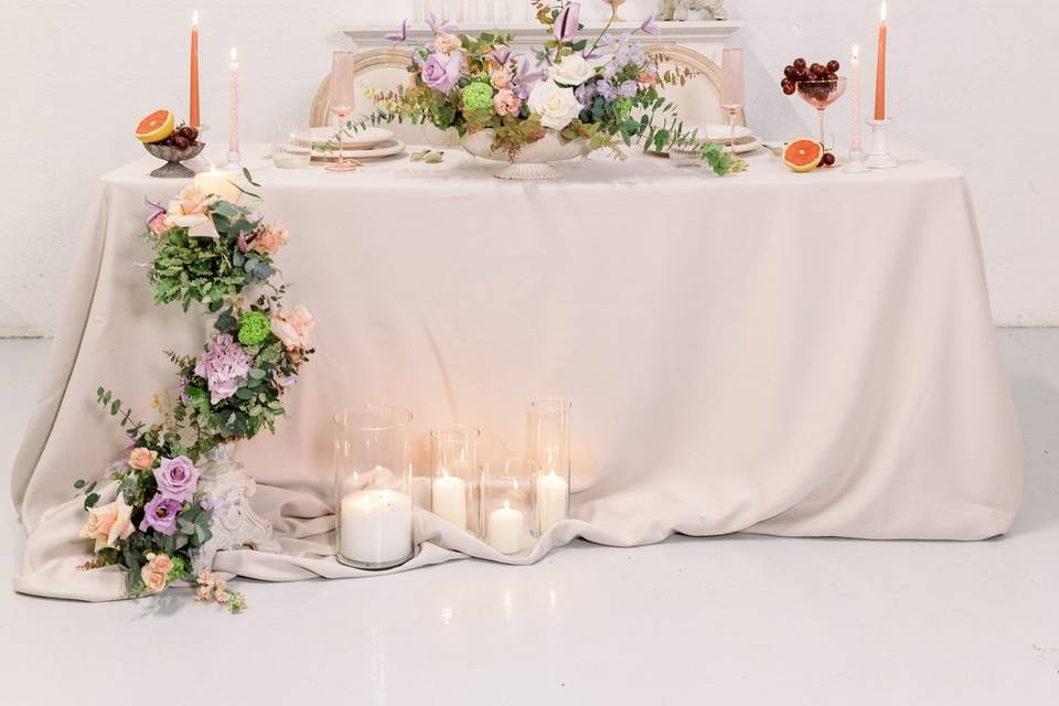 Table d'honneur Bridgerton