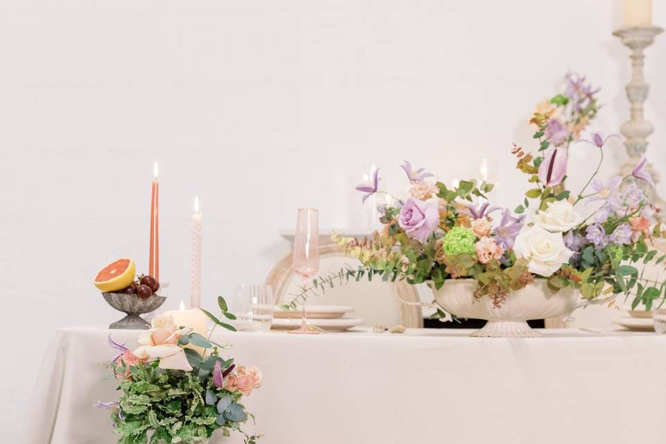 Table d'honneur Bridgerton