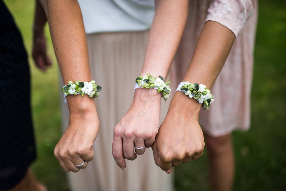 Bracelets fleuris