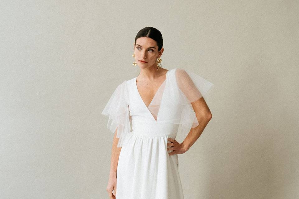 Grej Modern Bride