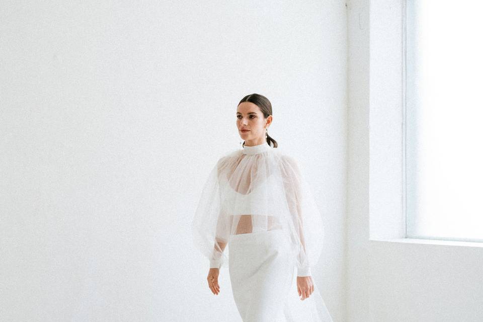 Grej Modern Bride
