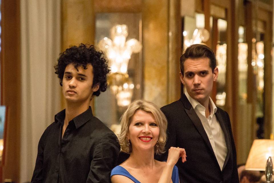 Trio à l'Hôtel Prince de Galle