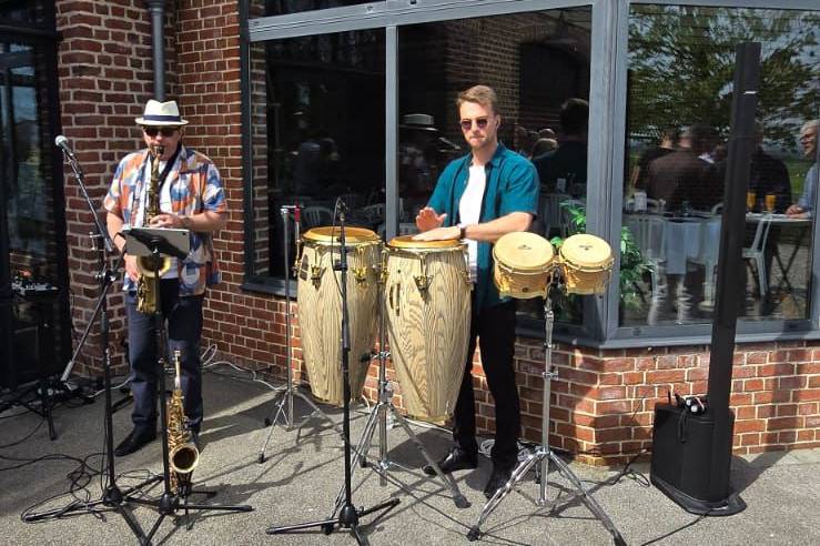 Sax/percu cocktail