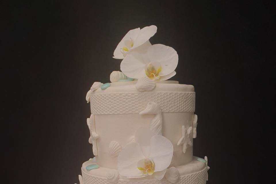 Wedding cake des mers