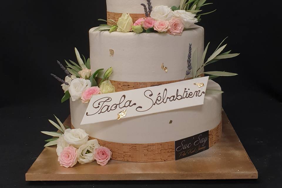 Wedding cake le Paola