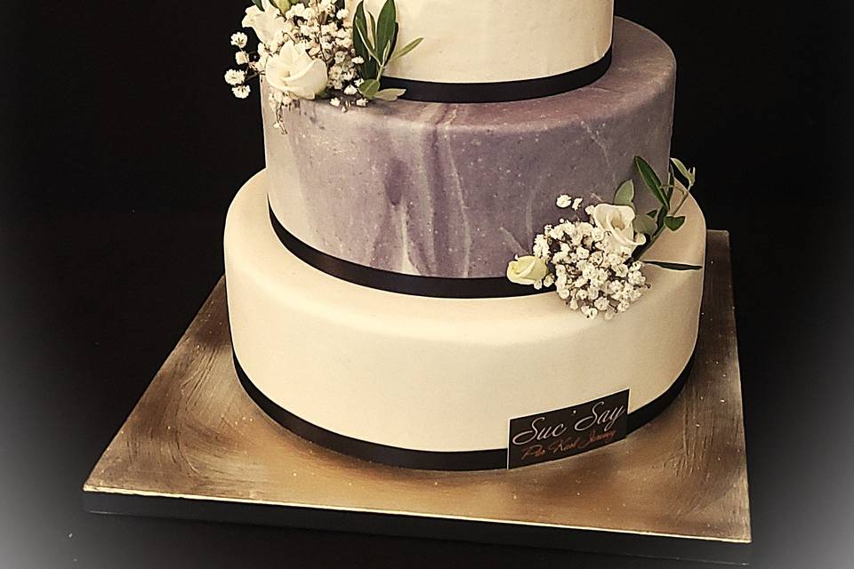 Wedding cake le Marbre