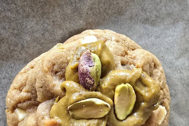 Le cookie pistache