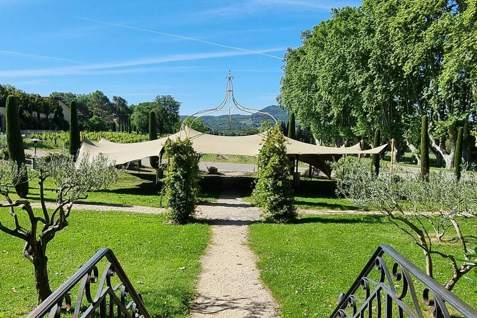Vue jardin