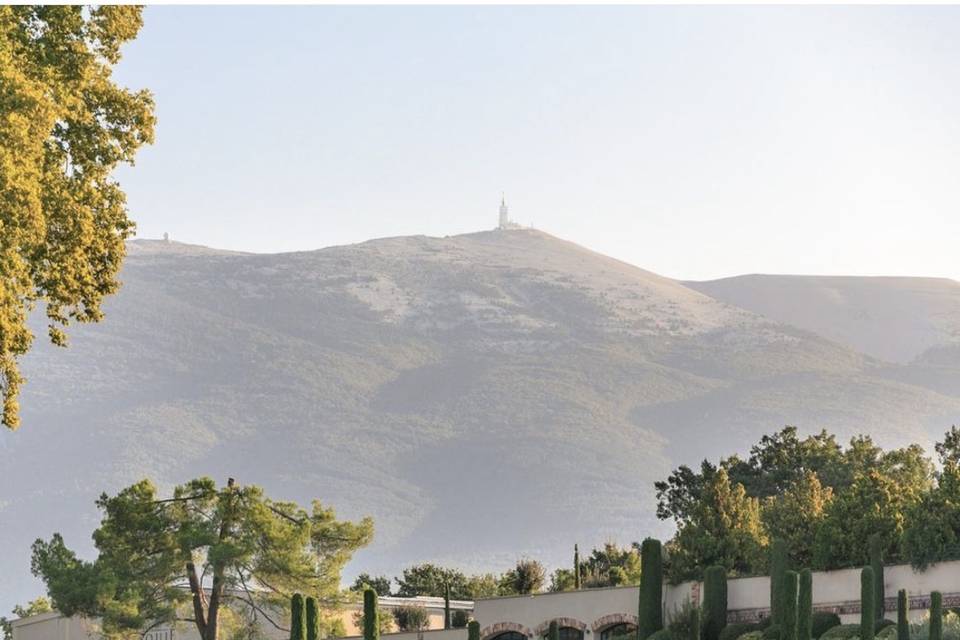 Vue sur le Mont Ventoux