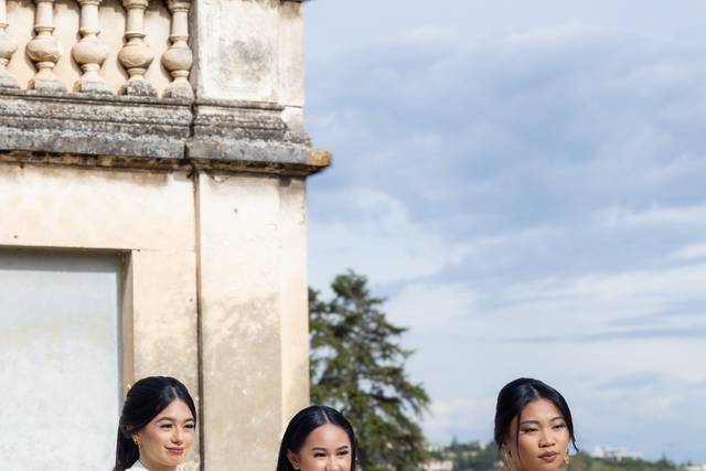 Tenues mariée en blanc