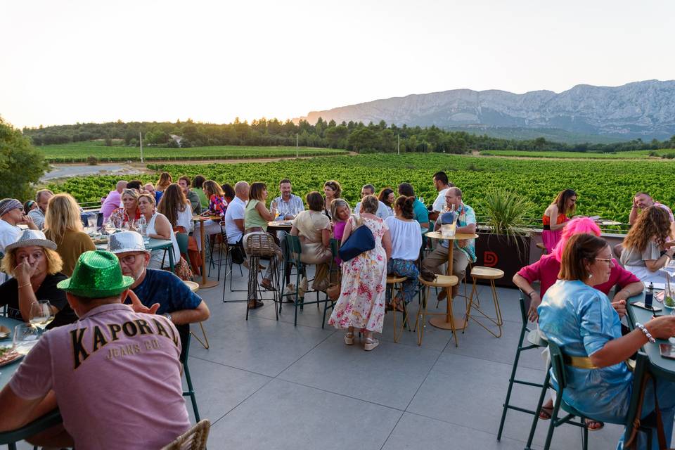 Une soirée à notre Domaine