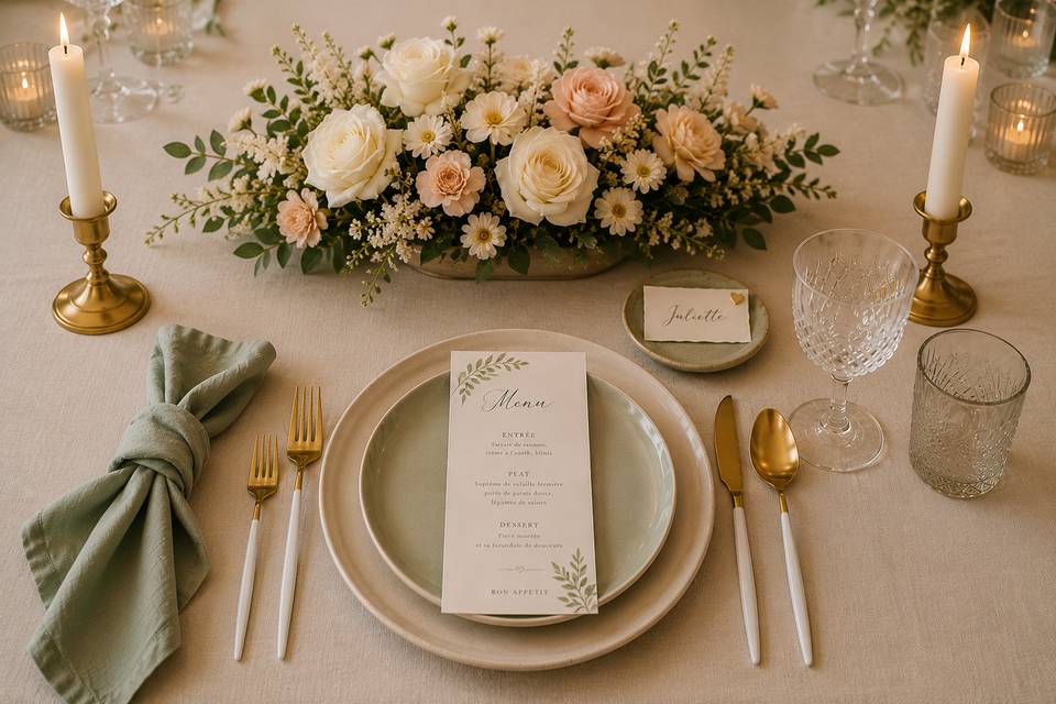 Décoration table
