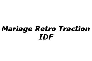 Mariage Retro Traction IDF logo bon