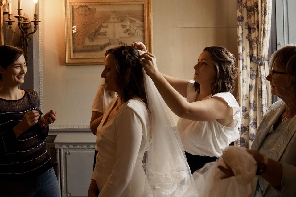 Préparatifs Mariée