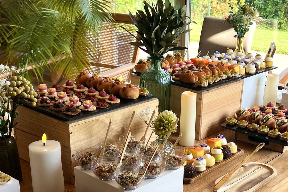 Buffet réception
