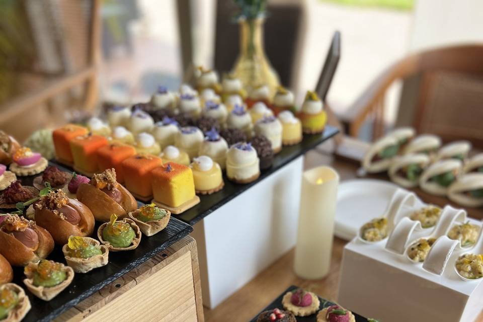 Buffet réception