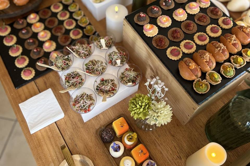 Buffet réception