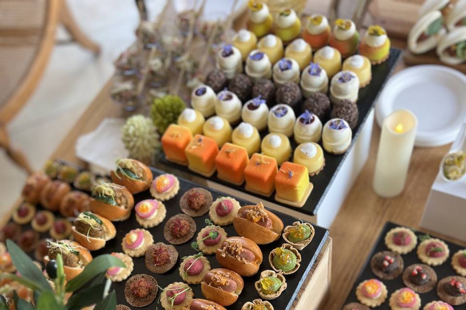 Buffet réception