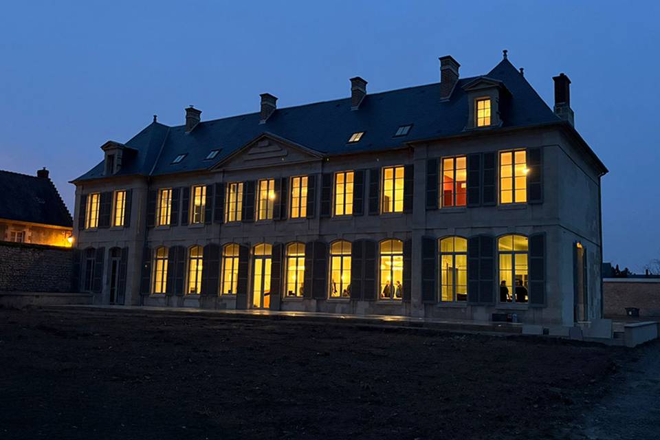 Façade de nuit
