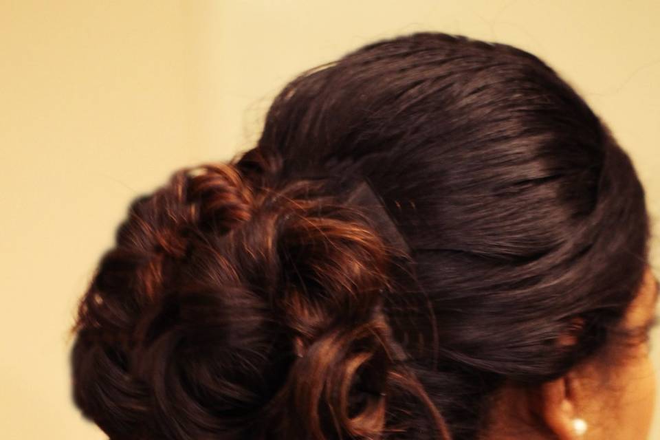 Chignon invité