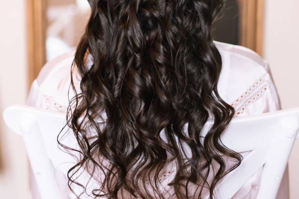 Cheveux détachés