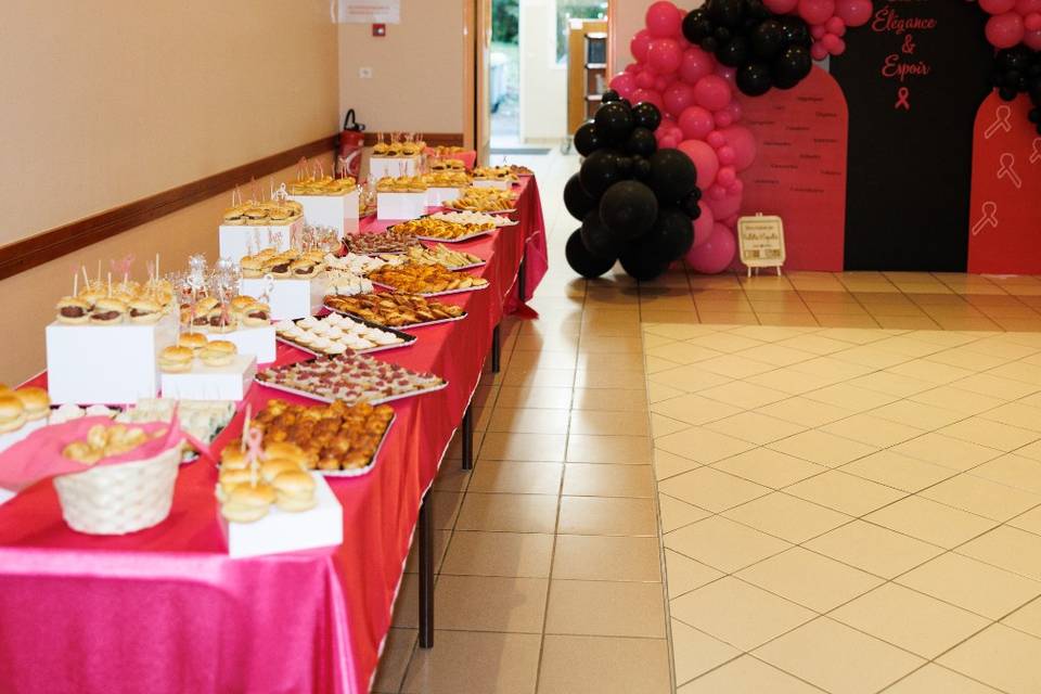 Buffet événements Octobrose ro