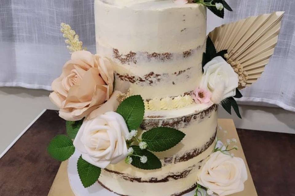 Wedding-cake champêtre
