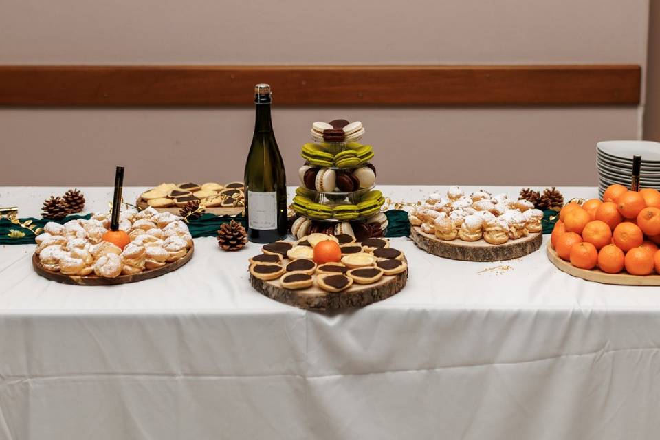 Buffet dessert mariage