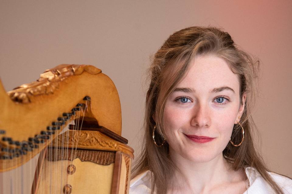 Angéline Sanfourche, harpiste
