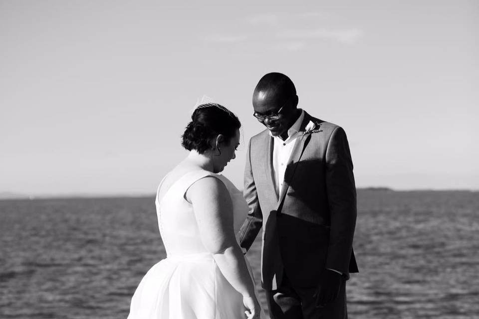 Mariage à la mer