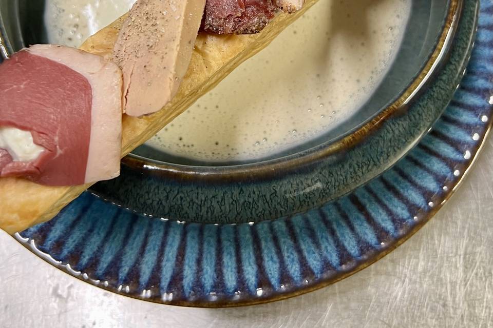 Plat gastronomique